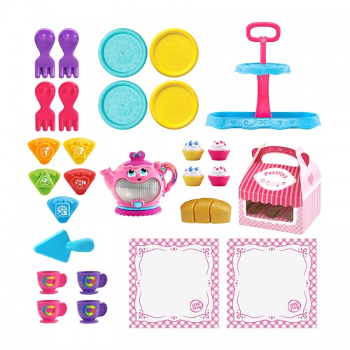 LeapFrog Musical Rainbow Tea Party Deluxe | Sweet Treats Musical Tea Set | Role Play Toy | 1-3 years